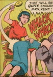 Lois Lane spanks Supergirl robot