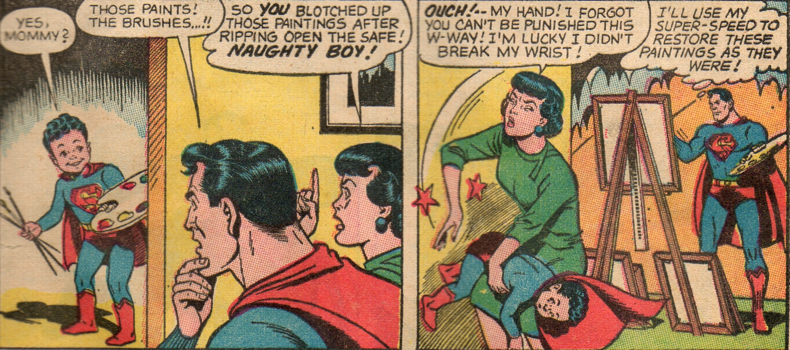 lois tries to spank son larry