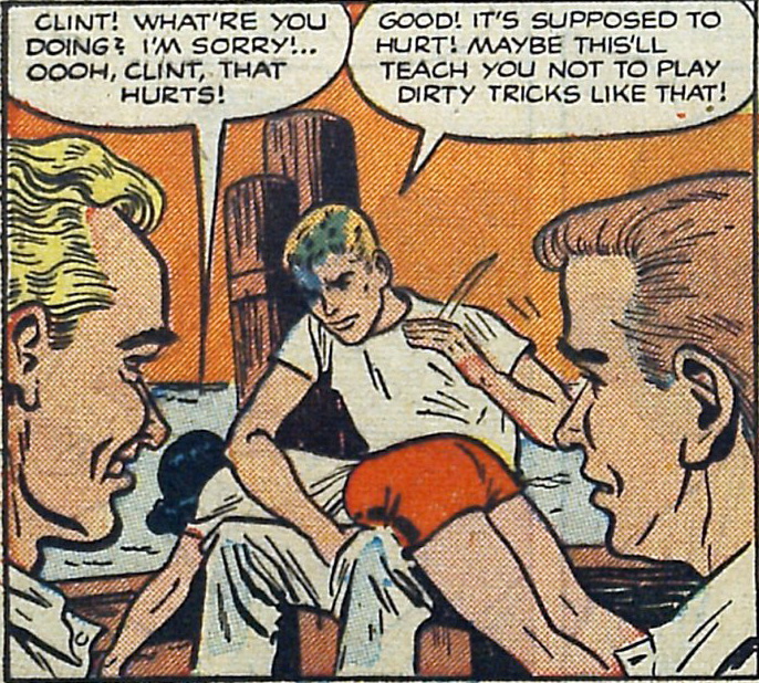 Lovers Lane #29 spanking panel
