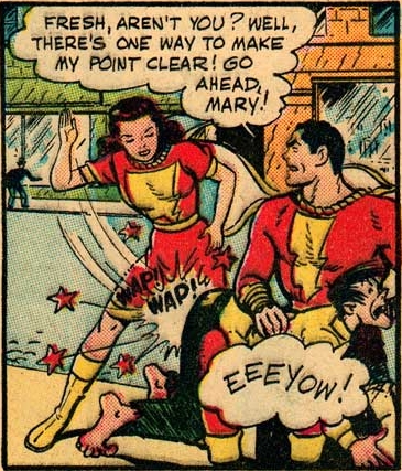 mary marvel spanks Krugg