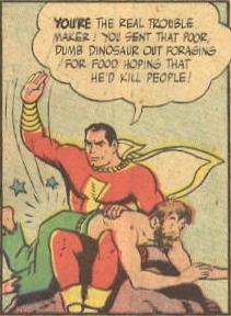 captain marvel spanks Hiram the Hermit