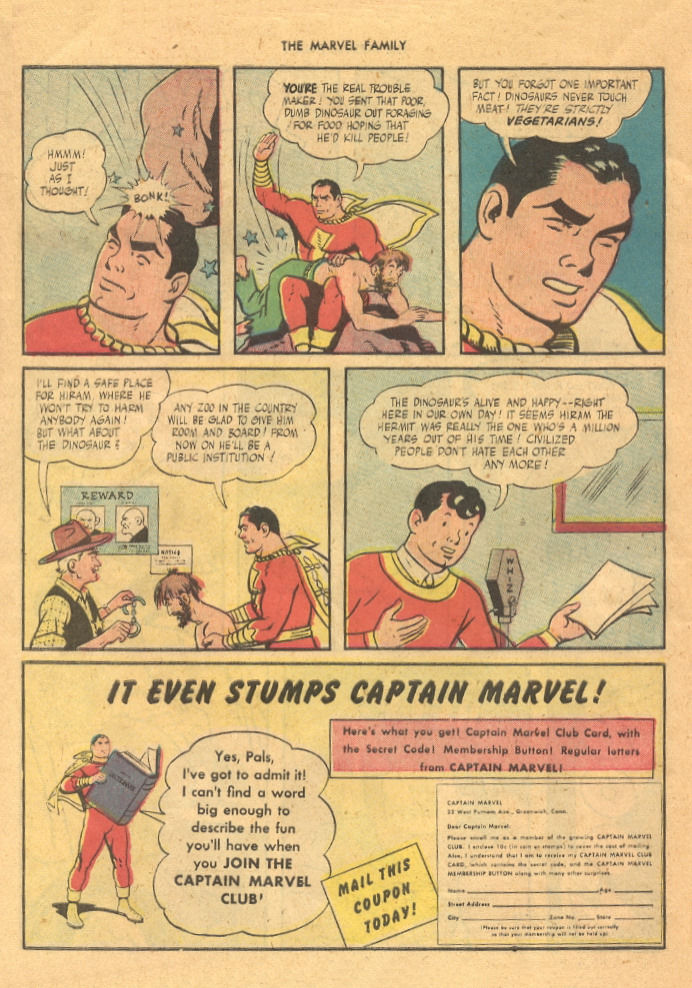 cover from marvel family #3