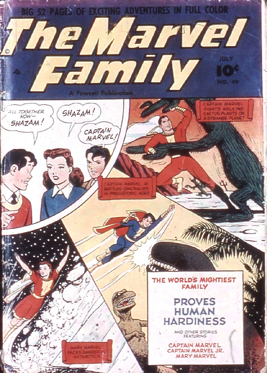 cover from Marvel Family #49