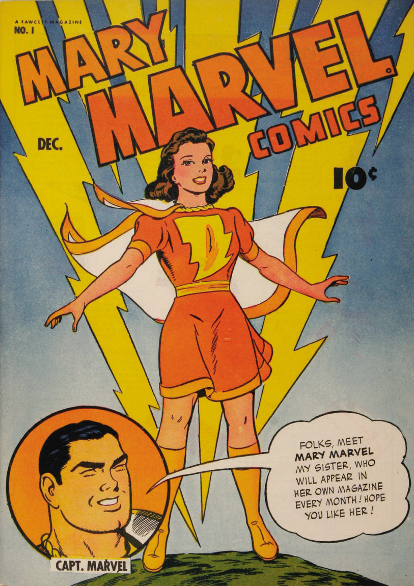 spanking from Mary Marvel #1