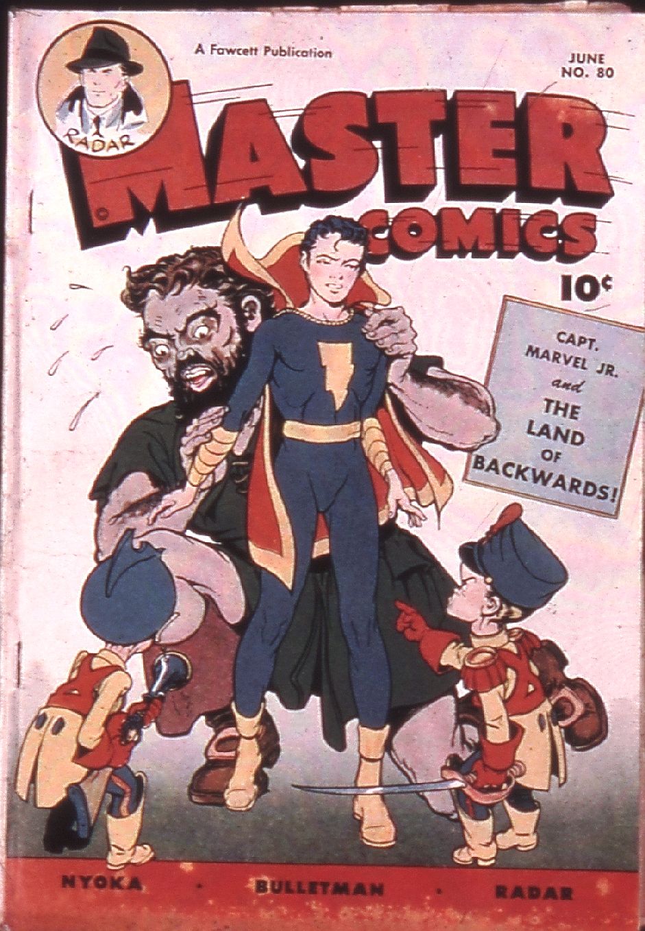 master comics #80 cover