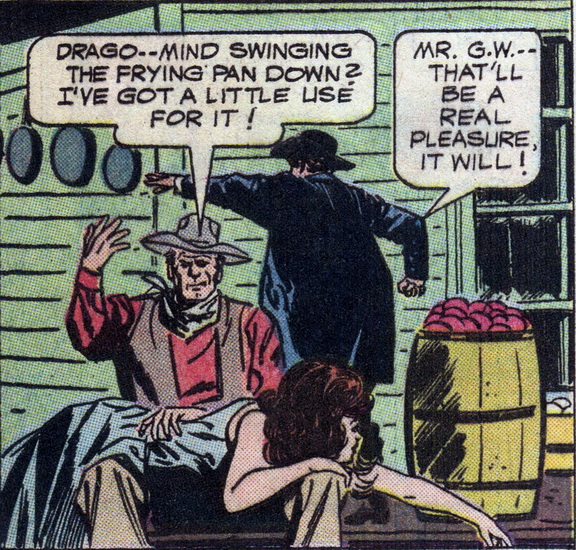 the spanking panel from the mclintock comic book