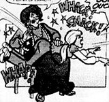 Mum spanks Betty