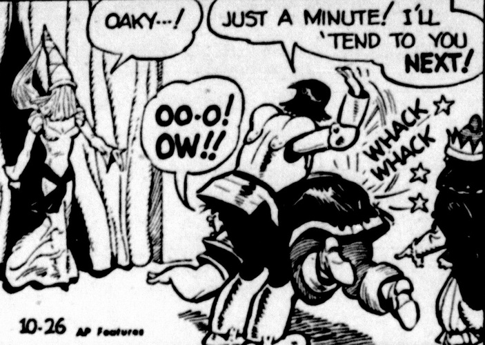 oaky doaks spanking panel from 10/26/1943