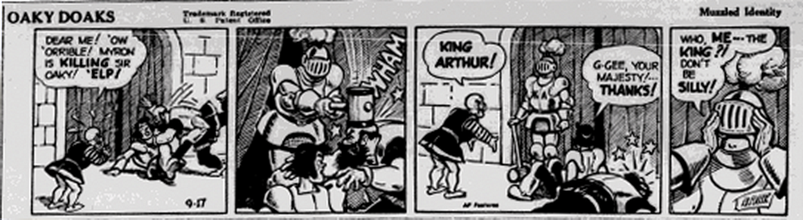 oaky doaks daily strip September 17, 1943