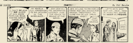 oh diana (dane) comic strip march 1 1954