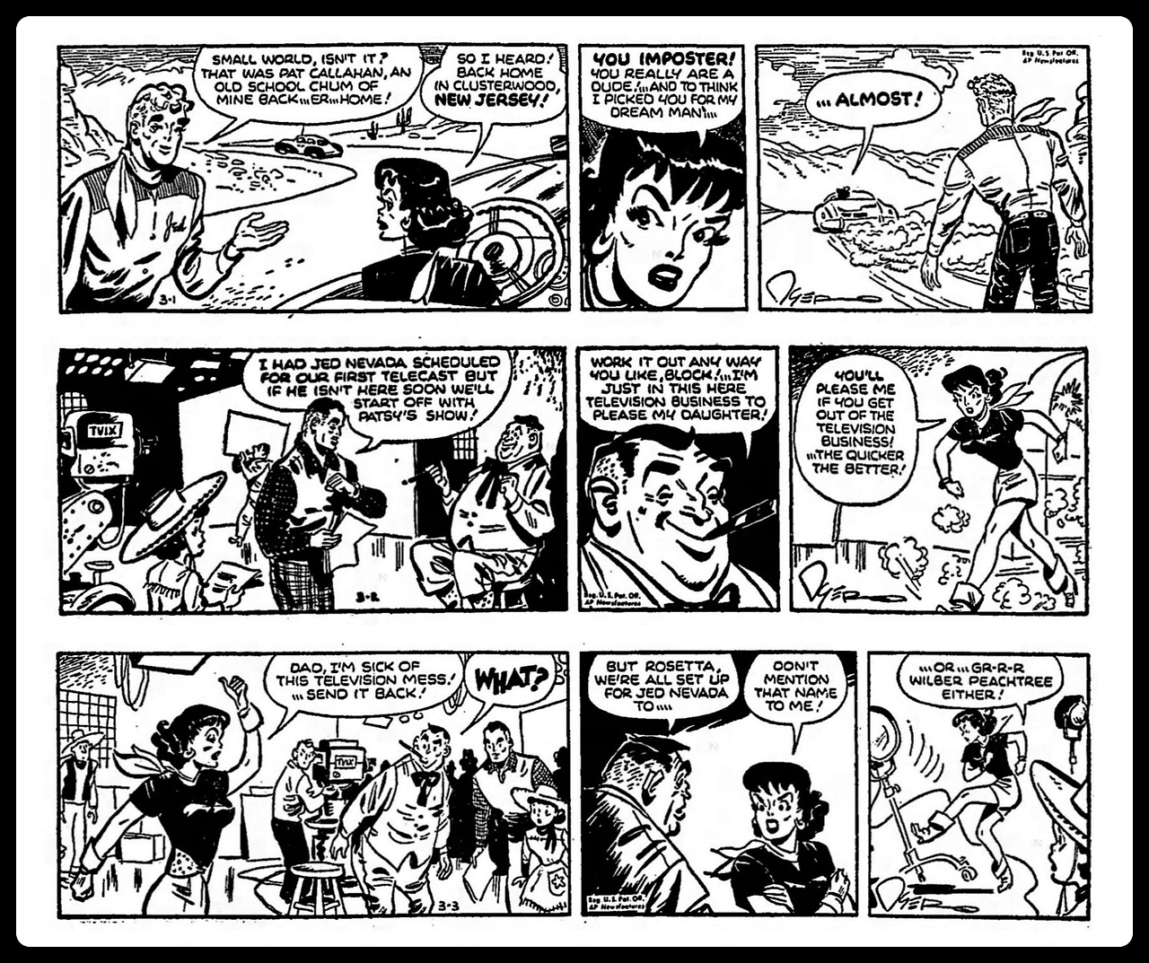 adventures of patsy 03/01/1950 to 03/03/1950