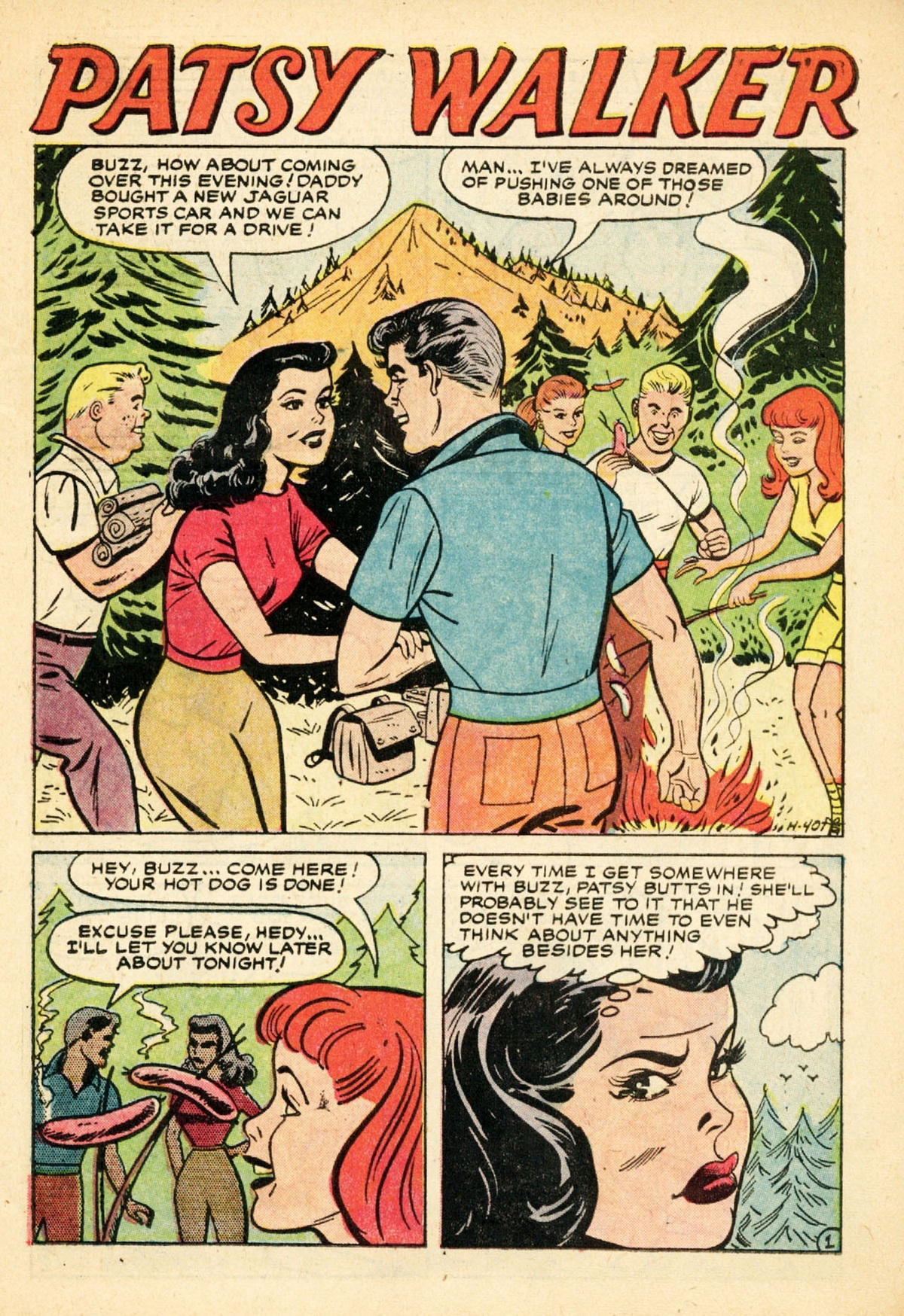 patsy walker #62 story page 1