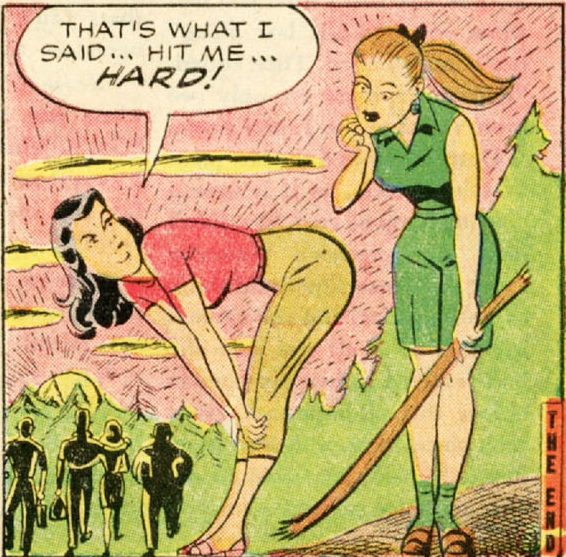 patsy walker #62 spanking panel