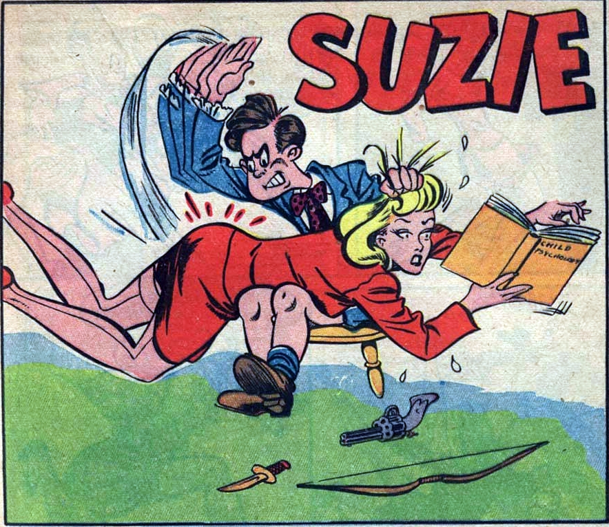 pep comics suzie spanking