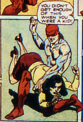 mary marvel spanks Krugg