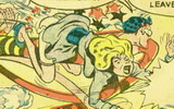 plastic man spanking panel