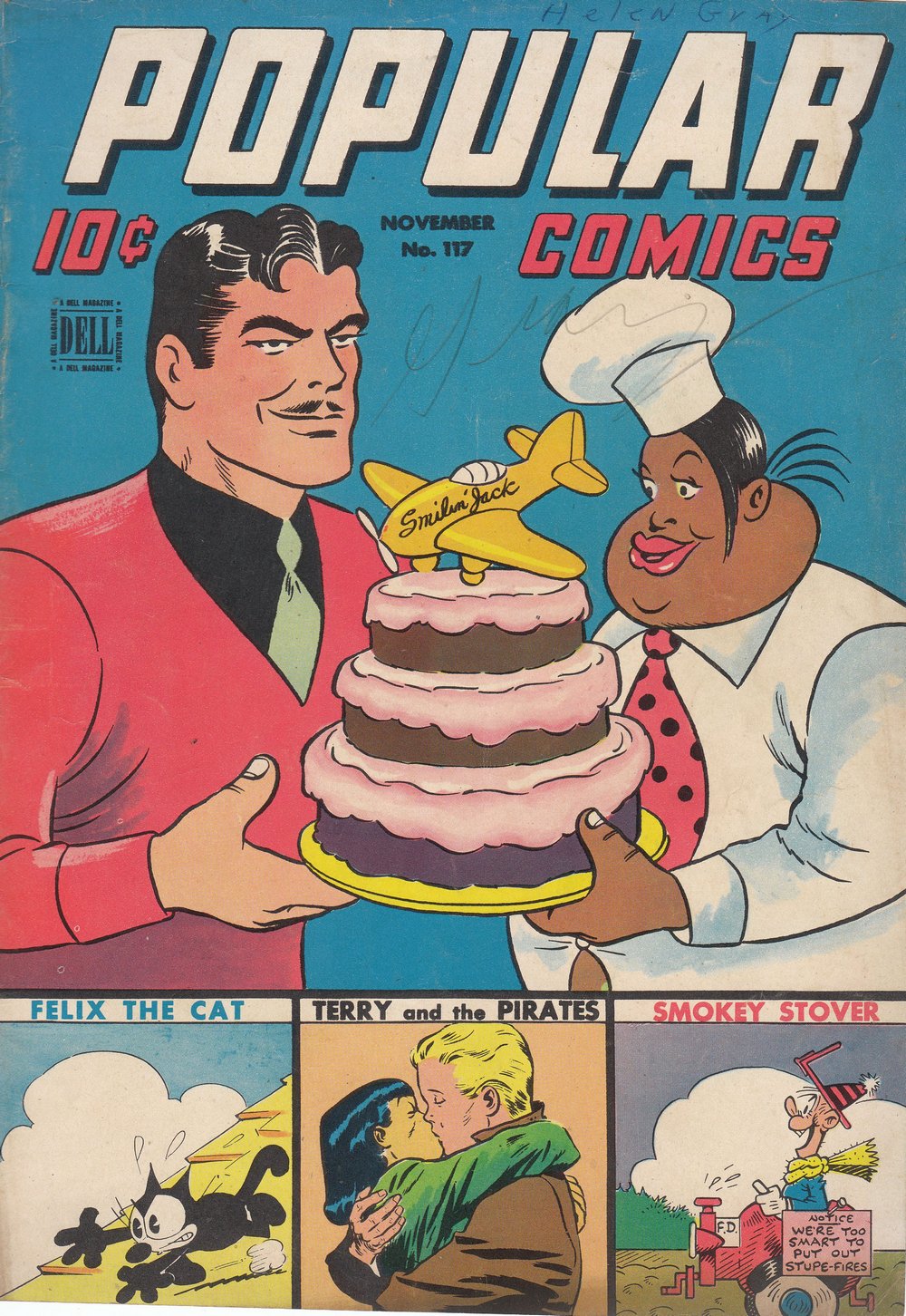 popular comics #117 front cover