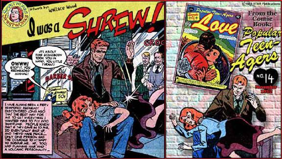 interior spanking from Popular Teen-Agers #14