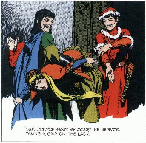 another spanking from the strip Prince Valiant