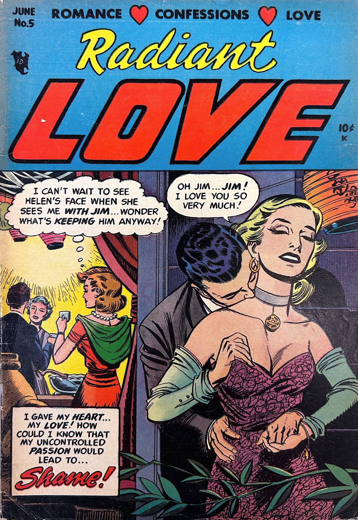 cover of radiant love #5
