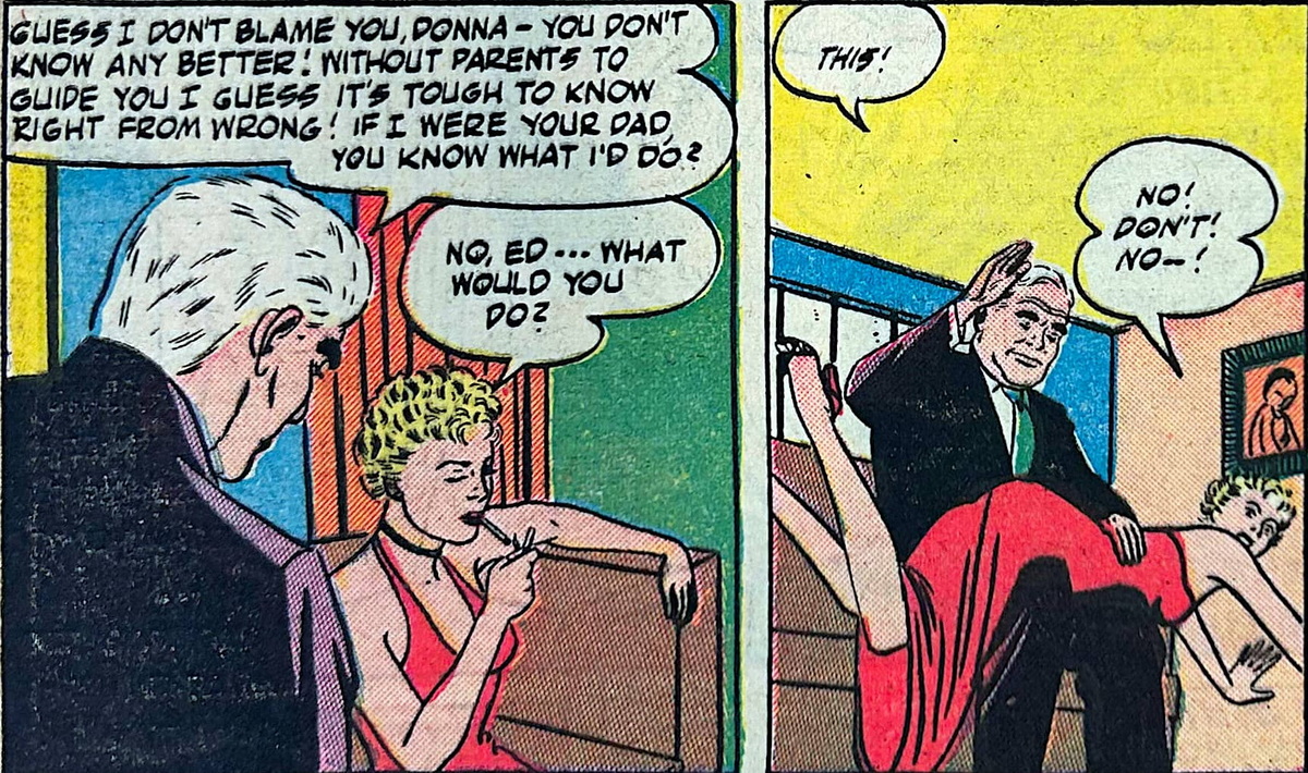 radiant love #5 spanking panel