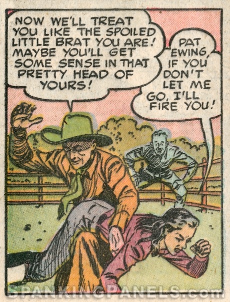 spanking panel from real west romances #2