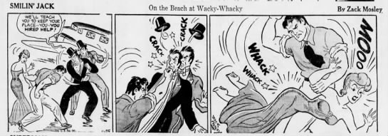 joy deserves a spanking in smilin jack 04/25/1940