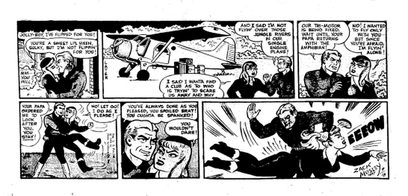 jolly spanks sulky in smilin jack 09/18/1960