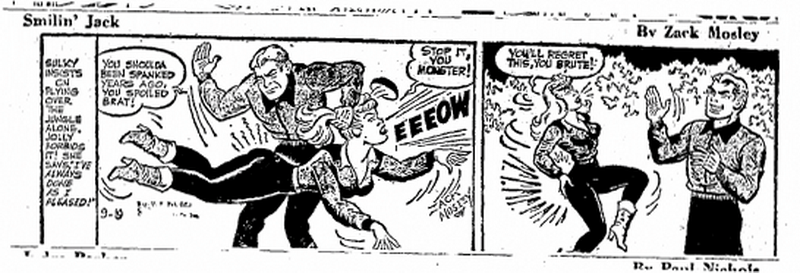 smilin jack 09/19/1960 sulky's fanny is on fire