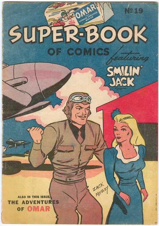 cover of smilin jack super book #19
