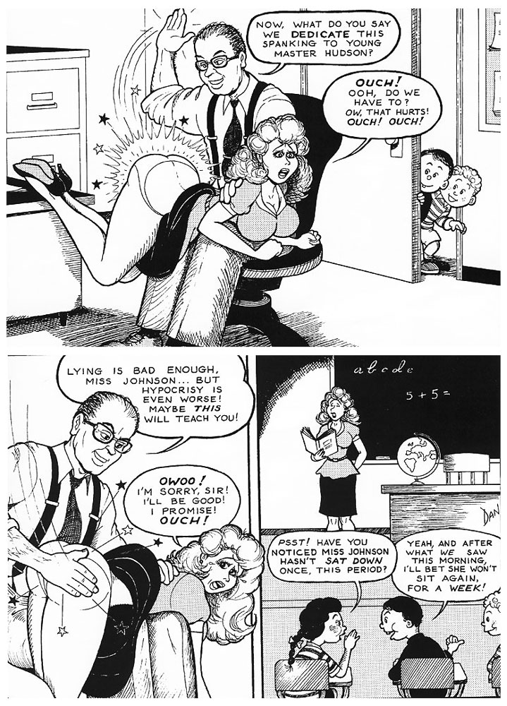 dan rivera's spanky sal comic strip