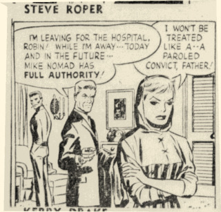 steve roper comic strip 11/08/1957