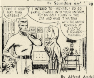 steve roper comic strip 11/08/1957