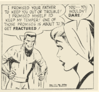 steve roper comic strip 11/20/1957