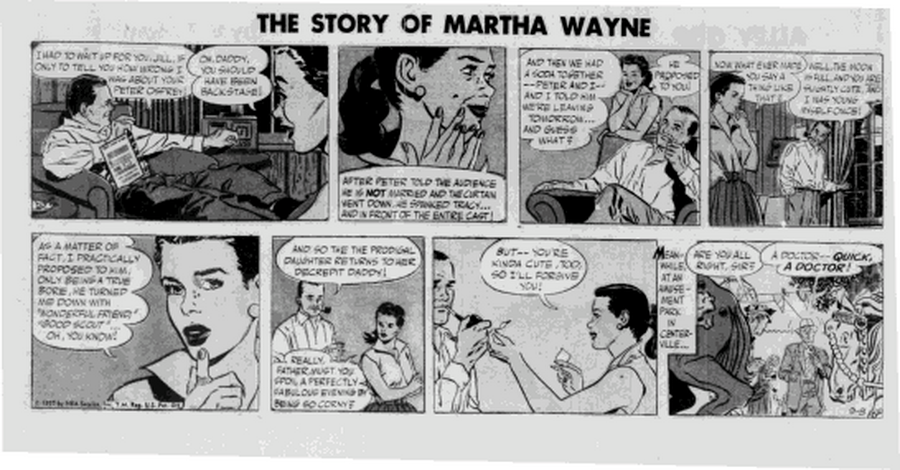 martha wayne 9/08/1957