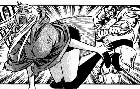 manga queen spanking