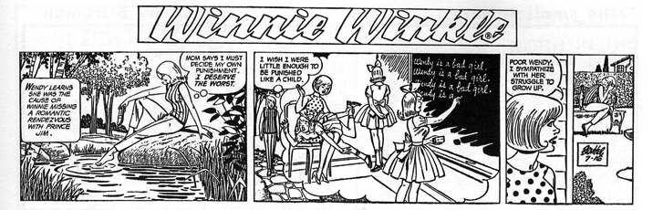 wendy winkle imagines herself getting spanked