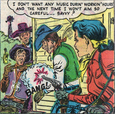 western life romances #2 panel