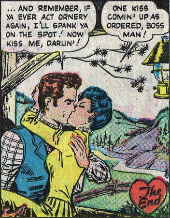 western life romances #2 panel