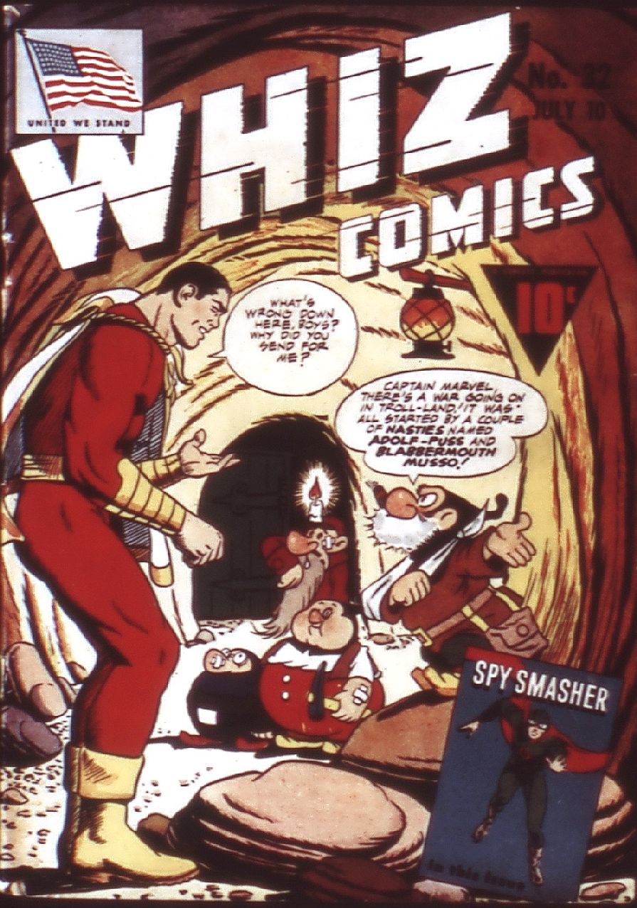 whiz comics #32 cover