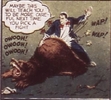 captain marvel spanks a bear