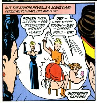 etta candy faces the cheetah's lash