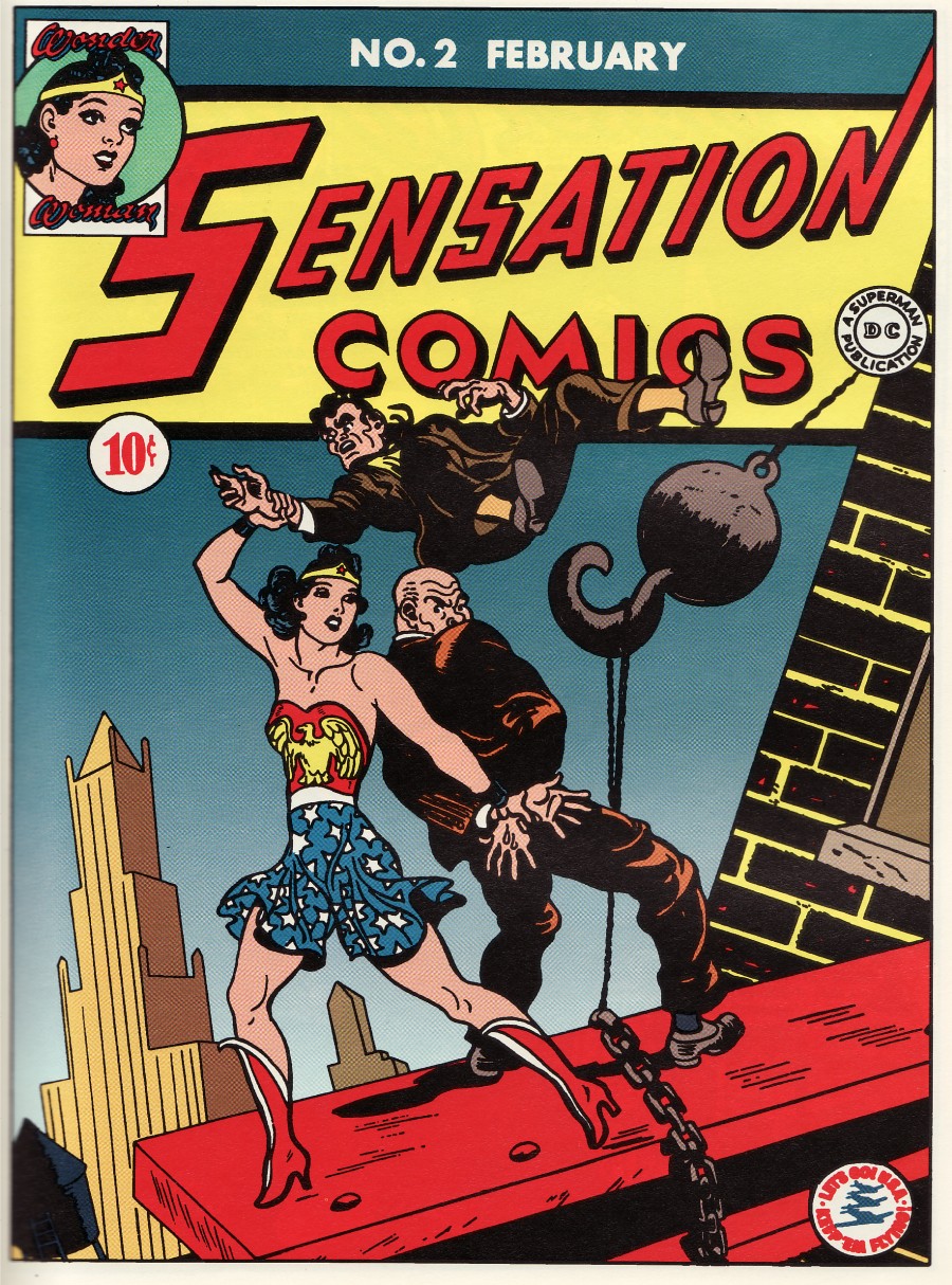 wonder woman sensation comics #2 cover
