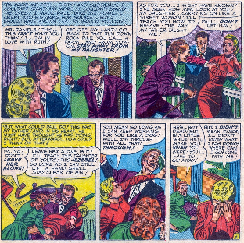 most of page 18 from young romance #70