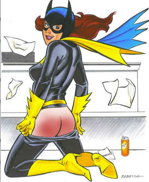 batgirl's bare bottom by doc cylon