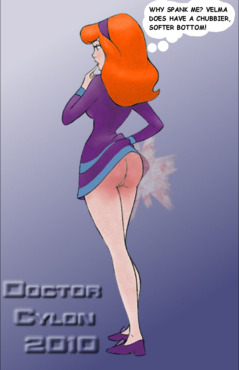 daphne wonders why she's been spanked instead of velma
