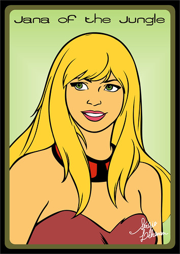 jana the jungle girl from the hanna-barbera cartoon series
