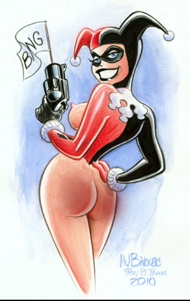 harley quinn after spanking