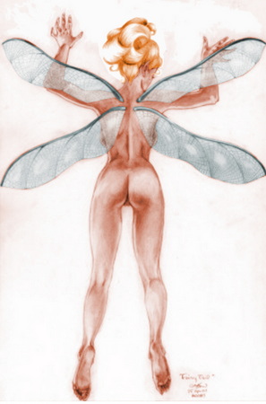tinkerbell with bare bottom