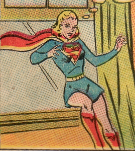 Supergirl drawn by Jim Mooney